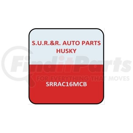 S.U.R. AND R AUTO PARTS AC16MCB 16MM A/C COMPRESSION BLOCK OFF (1)