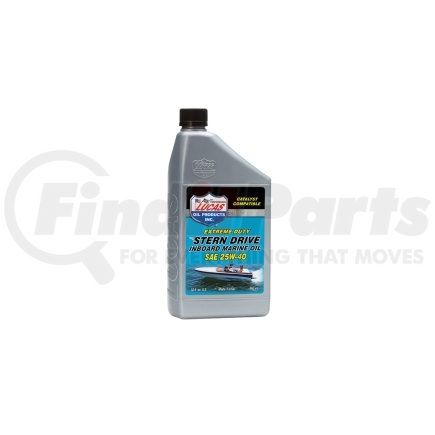 Lucas Oil 10814 Stern Drive Inboard Engine Oil SAE 25W-40