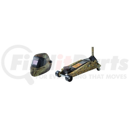 Omega Environmental Technologies 29037SPCAMO 3.5 Ton Service Jack with Free 3011704 Helmet
