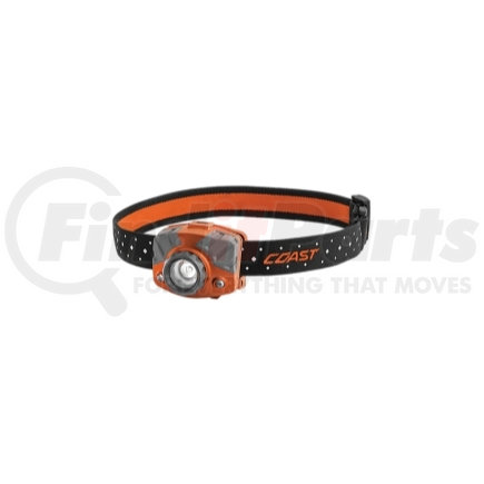 Coast 20620 FL75R Rechargeable Pure Beam Focusing Headlamp, Orange