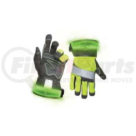 Custom Leathercraft L146XL Safety Pro Lighted Glove XL