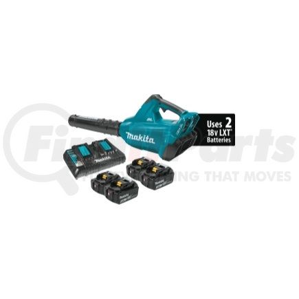 Makita XBU02PT1 Makita XBU02PT1 36V (18V LXT&#174 X2) Cordless Blower Kit W/ 4 5.0Ah Batteries