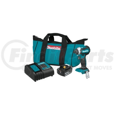 Makita XDT131 Makita&#174; XDT131 , 18V LXT Lithium-Ion Cordless Impact Driver Kit, 3.0Ah