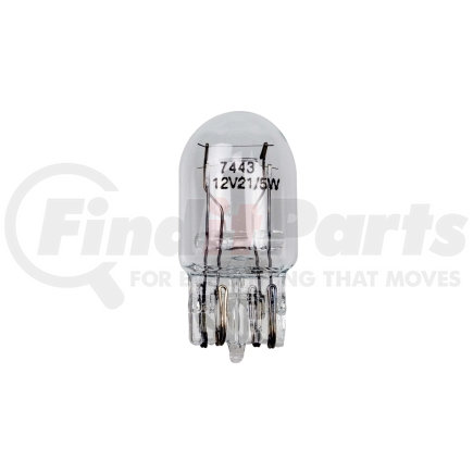 Eiko 7443-BP Bulb 13.5V 1.85/.44A T-6  Wedge Base