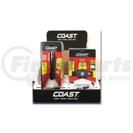 Coast 21872 9PC Counter Display Flashlights