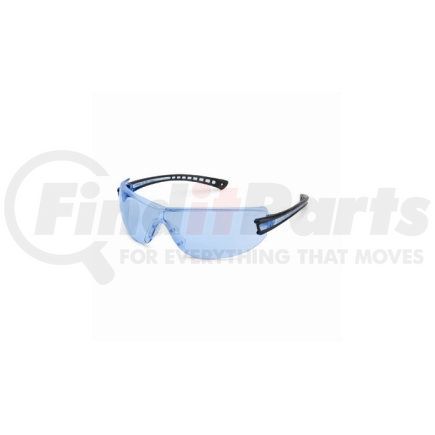 Gateway Safety 19GB76 Safety Glasses, Luminary, Wraparound Pacific Blue Anti-Scratch Lens, Black Temple, Lightweight