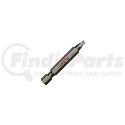 Hanson 93221 Power Bit, #2 Square Recess, 1/4" Hex Shank with Groove, 3" Long, Bulk