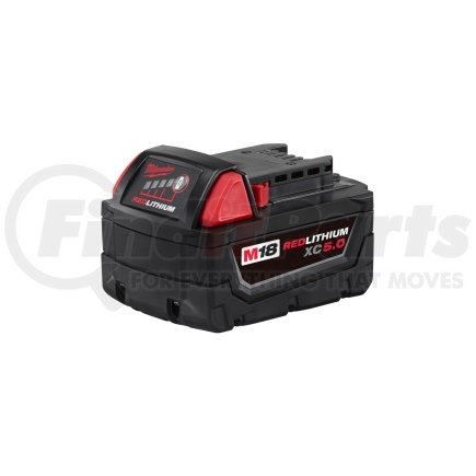 Milwaukee 48-11-1850 Milwaukee&#174; 48-11-1850 18V Li-Ion M18 Battery 5Ah Extended Capacity