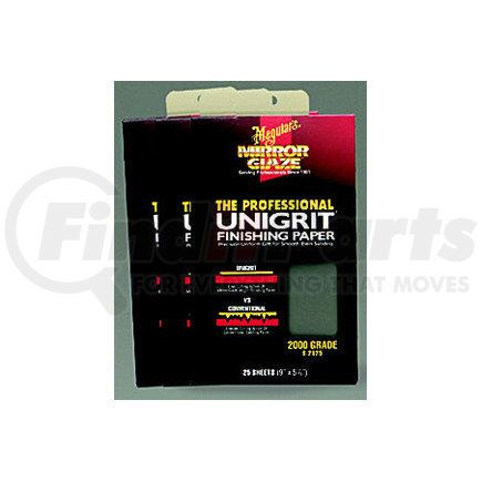 Meguiar's S1525 Mirror Glaze® Unigrit® 1,500 Grot Finishing Paper