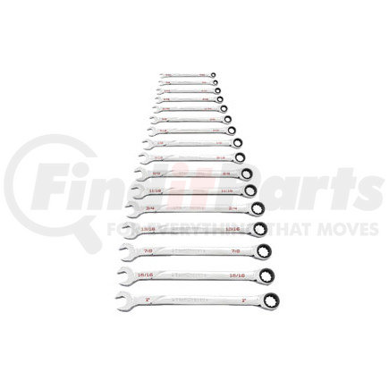 GEARWRENCH 86451 16 Pc. 120XP™ Universal Spline SAE XL Combination Ratcheting Wrench Set