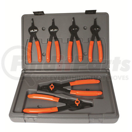 Lang 3597 6 Pc. Combination Internal/External Snap Ring Pliers Set