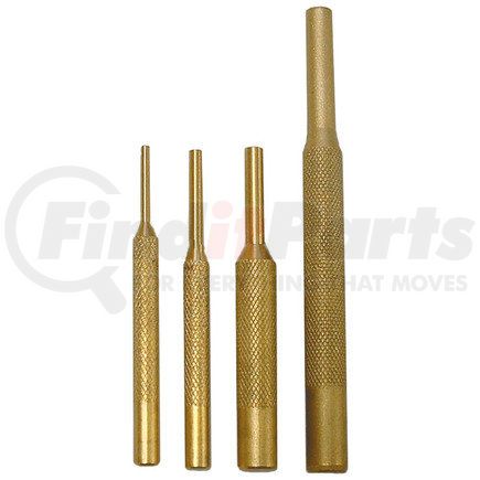 SGS Tool Company 14290 4 Piece Brass Pin Punch Set