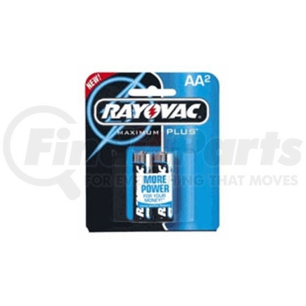 Rayovac Batteries 815-2 Alkaline AA Battery - 2 Pack