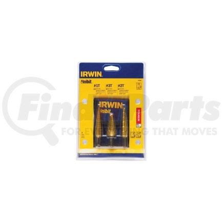 Vise Grip 502T 3-Piece Titanium Coated Unibit Set