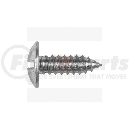 Auto Body Doctor 6216 Lic Plate Screw Slotted Truss Head Bright Zinc, Size: 1/4", Size: 9/16", Length: 3/4", Qty: 10