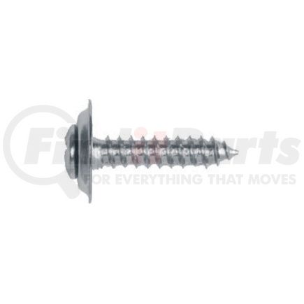 Auto Body Doctor 6306 Phillips Oval Head Trim Screw, Size: 10 x 3/4", Head Size: #8, Finish: Chrome, Qty: 10