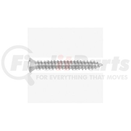 Auto Body Doctor 6319 Phillips Oval Head Sheet Metal Screws Size: 8 x 1-1/4", Head Size: #6, Finish: Chrome, Qty: 10