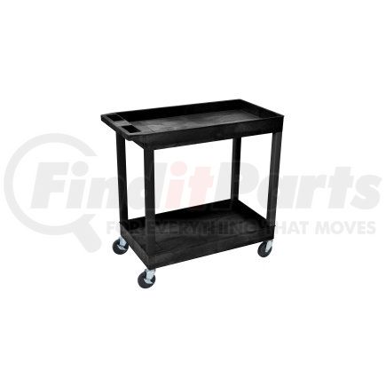 Luxor EC11 Luxor E Series Two Shelf Utility Cart