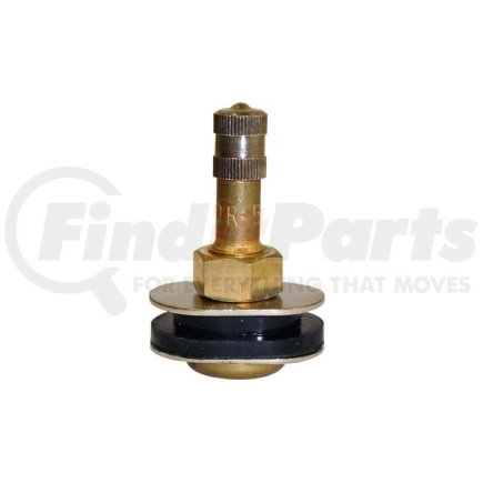 The Main Resource TR501-OVAL Oval Straight Brass Truck Valve, Height 1.5"  - .625" Valve Hole