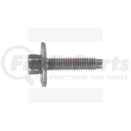 Auto Body Doctor 6338 Body Bolts Dog Point, Size: 6-1.00 x 28mm, Head: 8mm IND Hex, Finish: Black Phos., Qty: 10