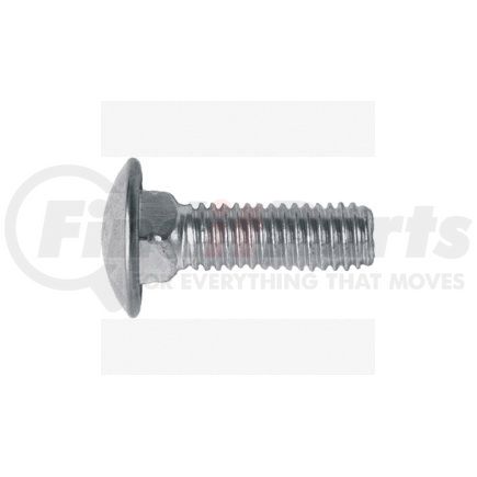 Auto Body Doctor 6363 Stainless Steel Bumper Bolt, Round Head, Size: 3/8"-16 x 1", Head: 7/8", Qty: 10