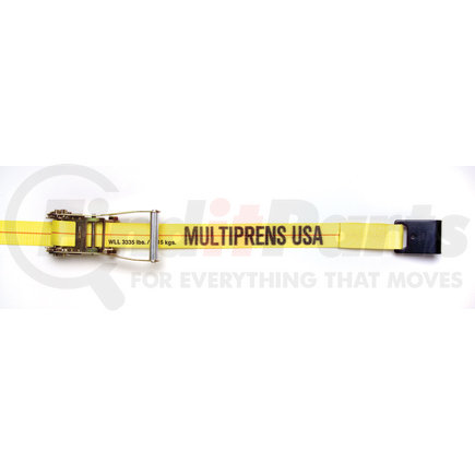 Multiprens 5822-27 2” x 27' Ratchet Strap using #5800 Ratchet and #210 Flat Hook