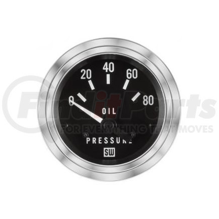 Stewart Warner 82304 Deluxe Oil Pressure Gauge