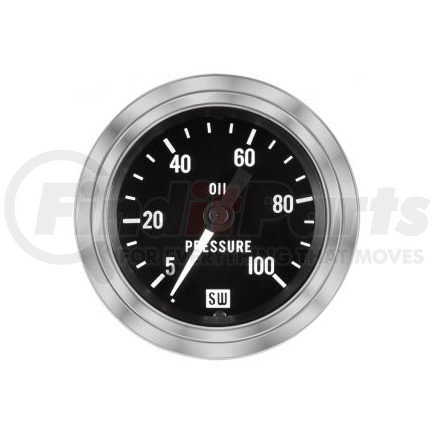 Stewart Warner 82323 Oil Pressure Gauge - Mechanical, 2-1/16"