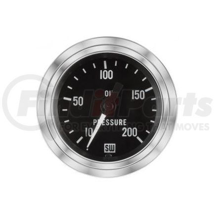Stewart Warner 82324 Deluxe Oil Pressure Gauge