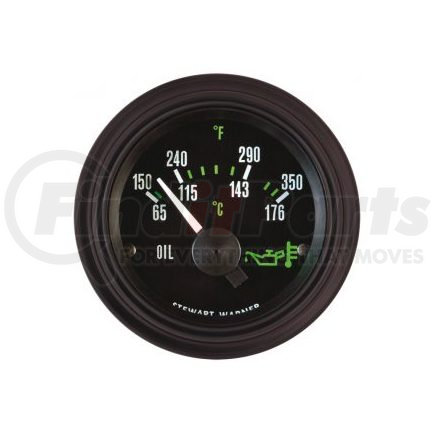 Stewart Warner 82731 Heavy Duty Plus Oil Temp Gauge