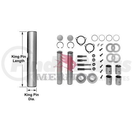 Meritor R200278 KING PIN KIT