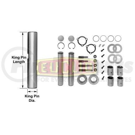 Euclid E-4438B KING PIN SET