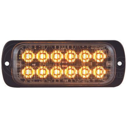 Buyers Products 8892600 Thin Dual Row 4.5 Inch Amber LED Strobe Light