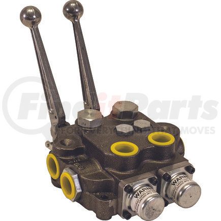 Buyers Products hv231nag2ec0 2 Spool Directional Control Valve 3-Way Detent In/4-way Spring Center/PB