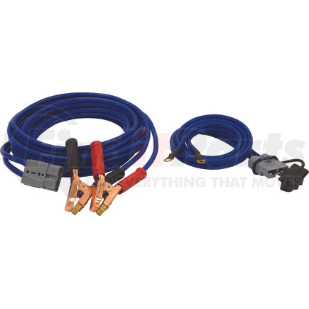 Buyers Products 5601025 28 Foot Long Booster Cables With Gray Quick Connect - 600 Amp