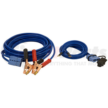 Buyers Products 5601026 28 Foot Long Booster Cables With Blue Quick Connect - 600 Amp