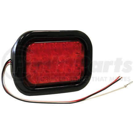 Buyers Products 5625115 5.33 Inch Rectangular Stop/Turn/Tail Light Kit with 15 LEDs