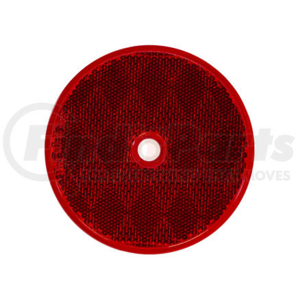 Buyers Products 5623316 3.1875 Inch Red Round DOT Bolt-On Reflectors