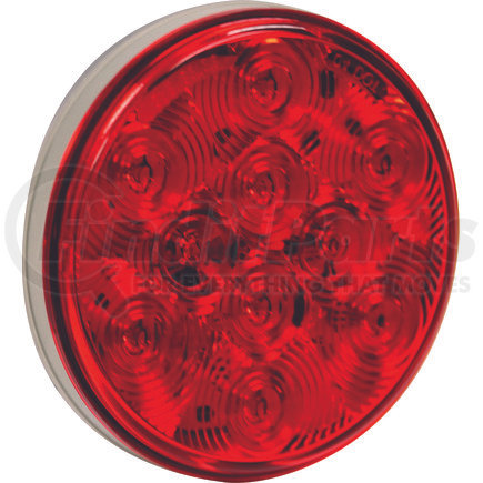 Buyers Products 5624151 4 Inch Red Round Stop/Turn/Tail Light With 10 LED With AMP-Style Connection