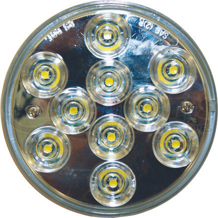 Buyers Products 5624350 Bulk 4 Inch Clear Round Backup Light With 10 LEDs