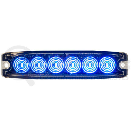 Buyers Products 8892204 Ultra Thin 5 Inch Blue LED Strobe Light