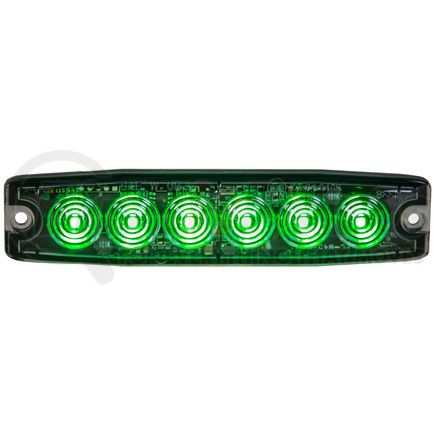 Buyers Products 8892209 Ultra Thin 5 Inch Green LED Strobe Light