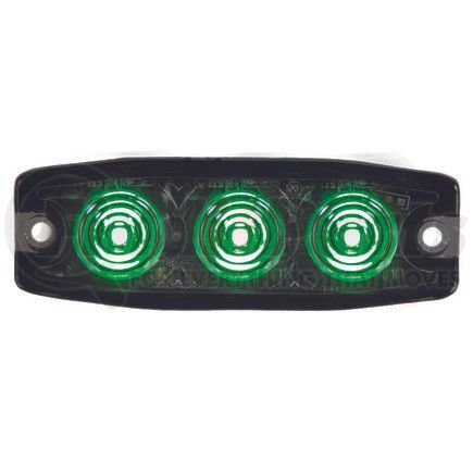 Buyers Products 8892239 Ultra Thin 3.5 Inch Green LED Strobe Light