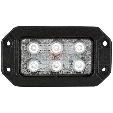 Buyers Products 1492191 Recessed 6.5 Inch Wide Rectangular LED Flood Light