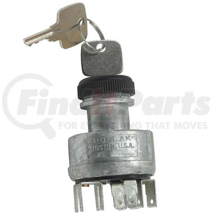 Pollak 31-337P Pollak, Ignition Switch, 12V, 3 Positions