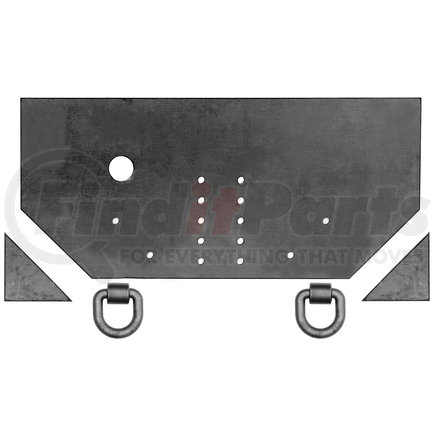 Buyers Products 1809040 Fabricators Hitch Plate 1/2 x 34 x 15-1/2 Inch