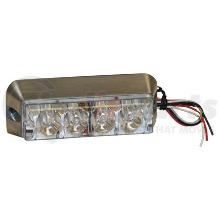 Buyers Products 8891006 Clear Raised 5 Inch LED Strobe Light