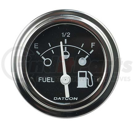 Datcon Instrument Co. 100678D Datcon Instruments, Fuel Level Gauge, Electric, Empty to Full, 12V, 0-90 Ohms Resistance