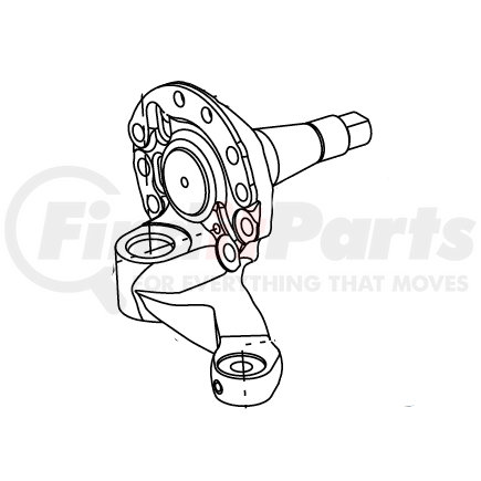 Hendrickson 58900-410 RH BACKBONE &