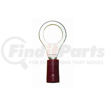 Phillips Industries 1-52154 PVC Ring Terminal - 16-14 ga., 3/8 Stud Size, 25 pcs., Polybag, Blue